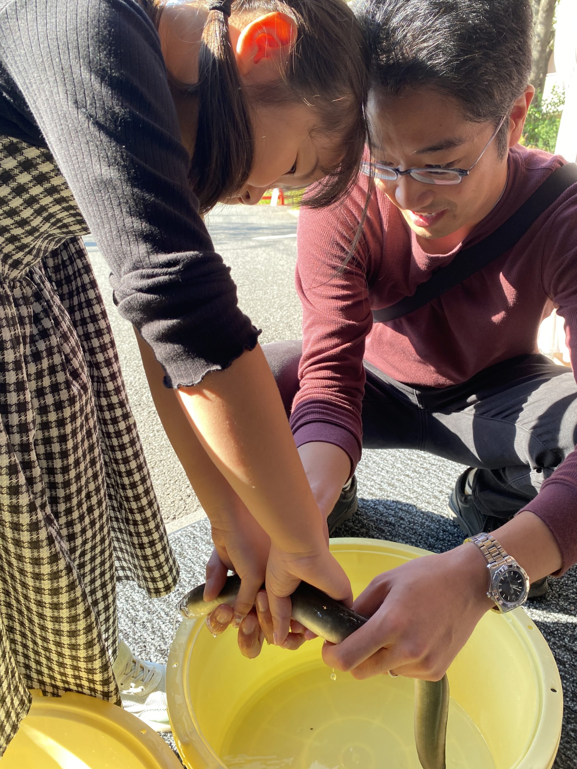 やった～、とれた～！